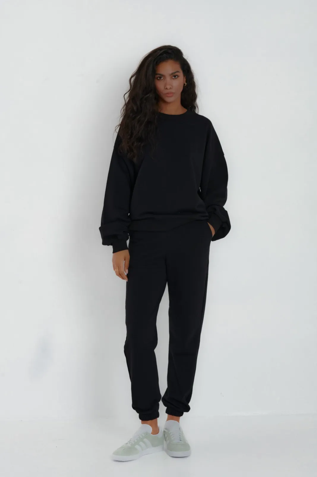 TALYA Bluzy|Bluzy^Bluza Boyfriend black