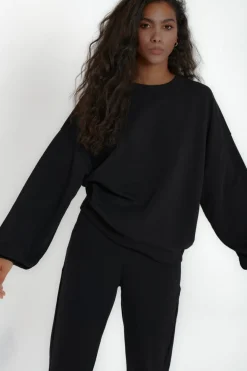 TALYA Bluzy|Bluzy^Bluza Boyfriend black