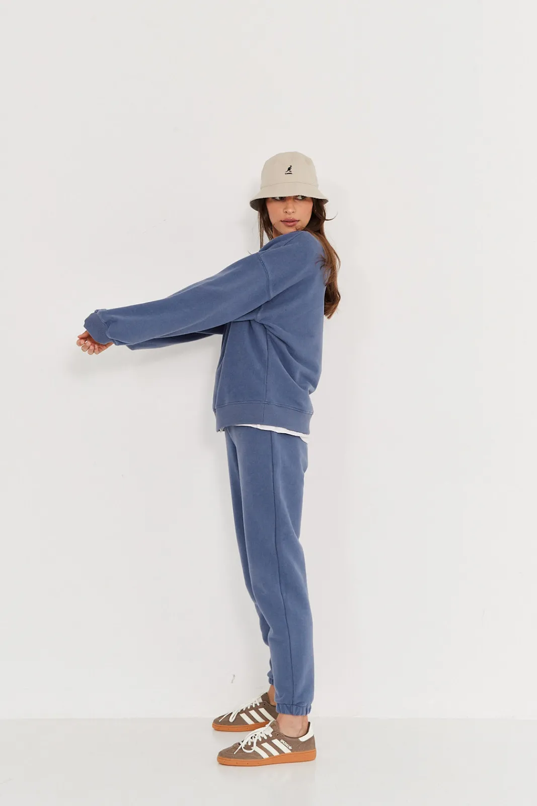 TALYA Bluzy|Bluzy^Bluza Boyfriend denim