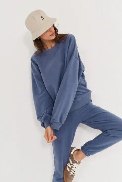 TALYA Bluzy|Bluzy^Bluza Boyfriend denim