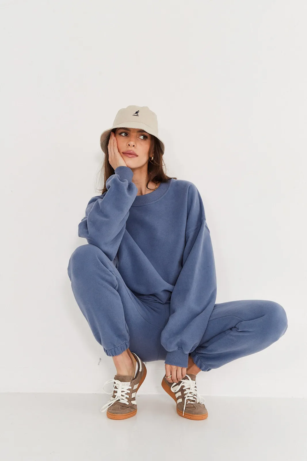 TALYA Bluzy|Bluzy^Bluza Boyfriend denim