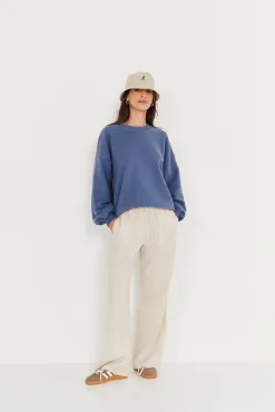TALYA Bluzy|Bluzy^Bluza Boyfriend denim