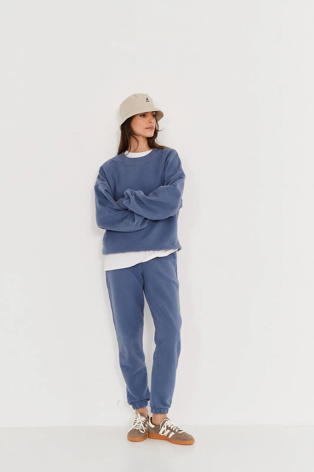 TALYA Bluzy|Bluzy^Bluza Boyfriend denim