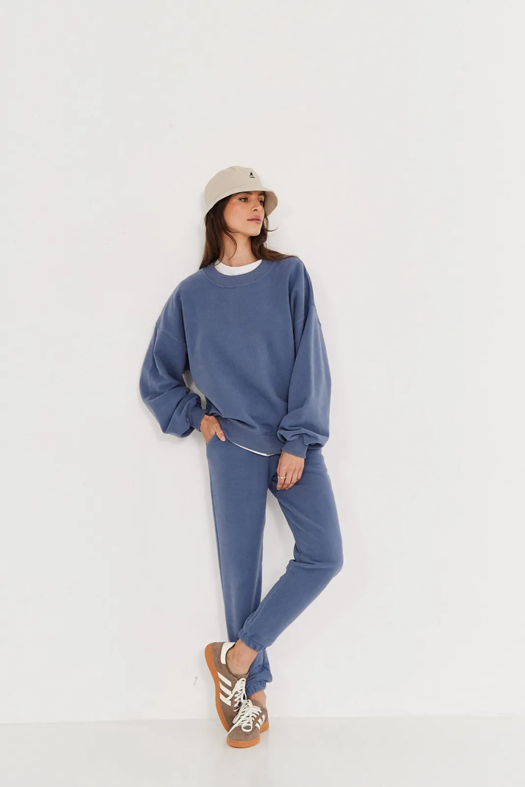 TALYA Bluzy|Bluzy^Bluza Boyfriend denim