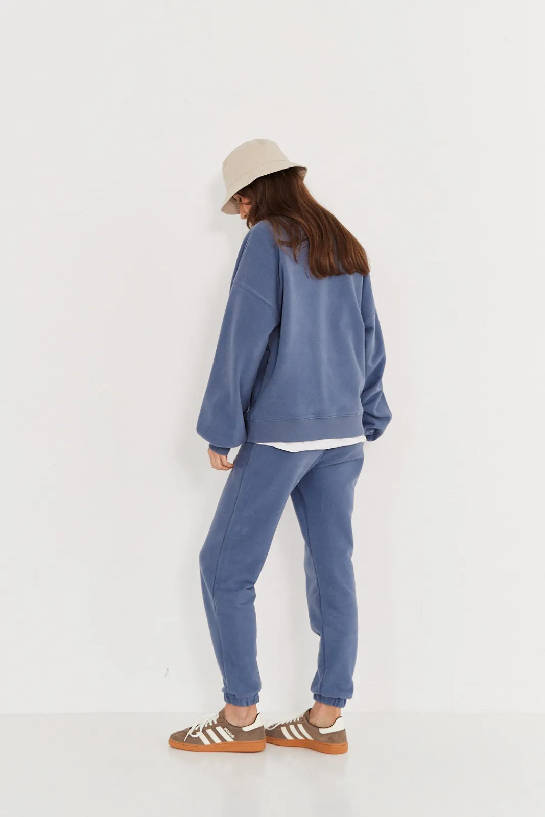 TALYA Bluzy|Bluzy^Bluza Boyfriend denim