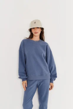 TALYA Bluzy|Bluzy^Bluza Boyfriend denim