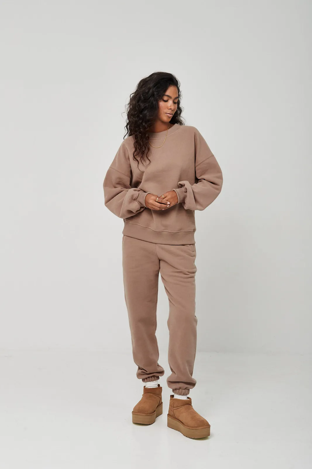 TALYA Bluzy|Bluzy^Bluza Boyfriend frappe