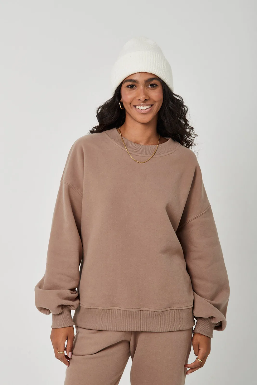 TALYA Bluzy|Bluzy^Bluza Boyfriend frappe