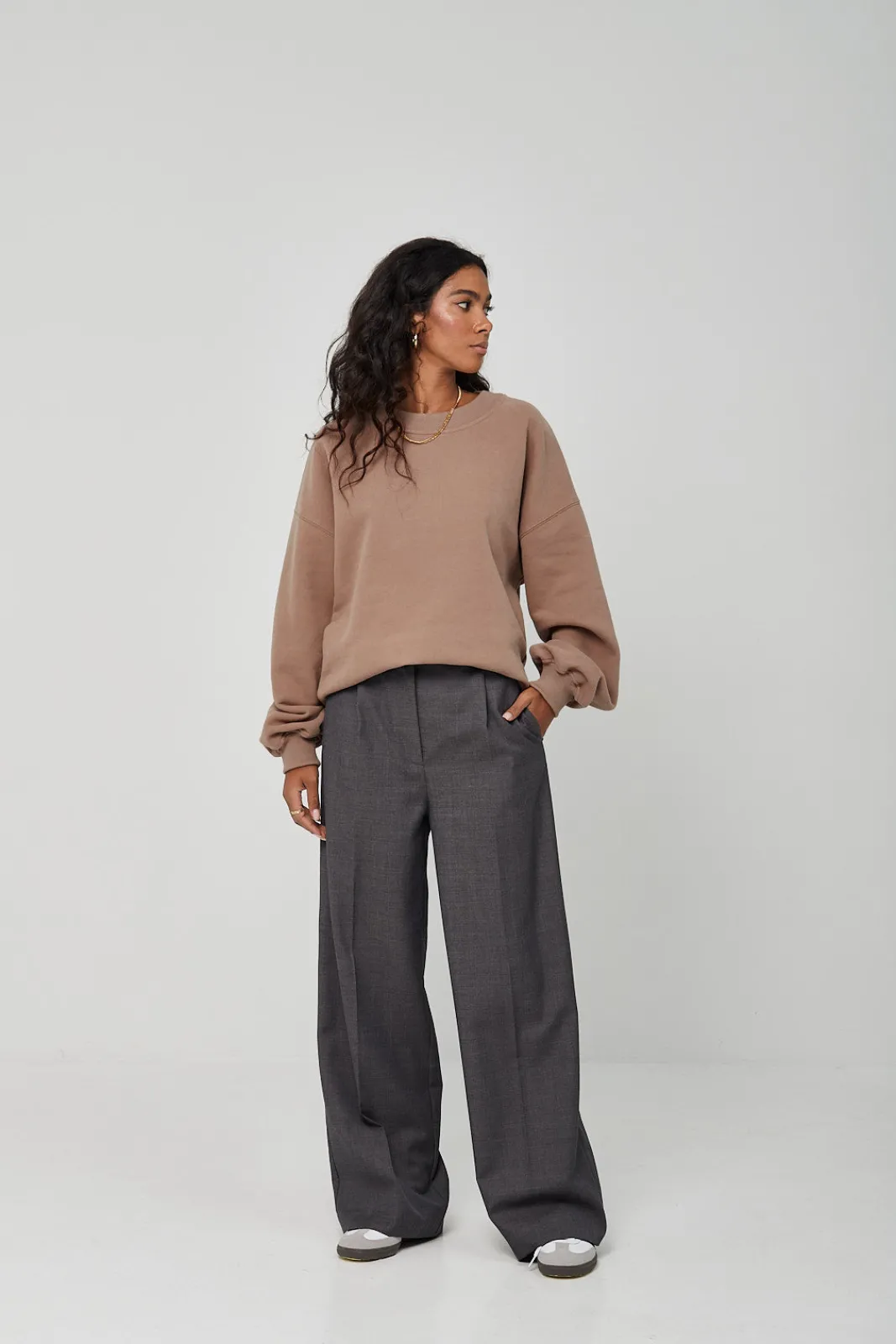TALYA Bluzy|Bluzy^Bluza Boyfriend frappe