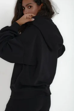 TALYA Bluzy|Bluzy^Bluza Boyfriend Hoodie black
