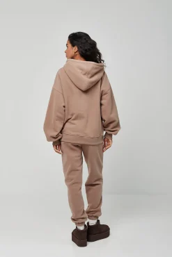 TALYA Bluzy|Bluzy^Bluza Boyfriend Hoodie frappe