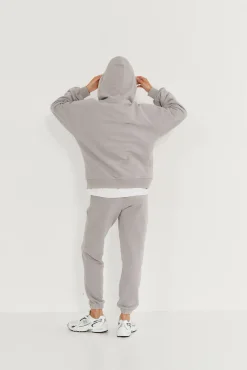 TALYA Bluzy|Bluzy^Bluza Boyfriend Hoodie light grey