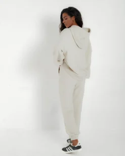 TALYA Bluzy|Bluzy^Bluza Boyfriend Hoodie oatmeal