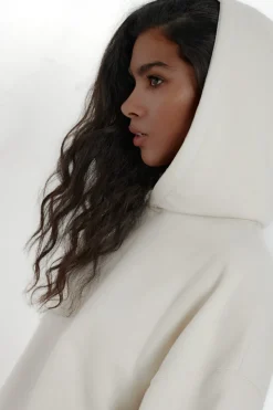 TALYA Bluzy|Bluzy^Bluza Boyfriend Hoodie oatmeal