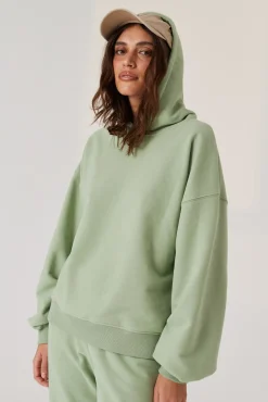 TALYA Bluzy|Bluzy^Bluza Boyfriend Hoodie pistachio ice cream