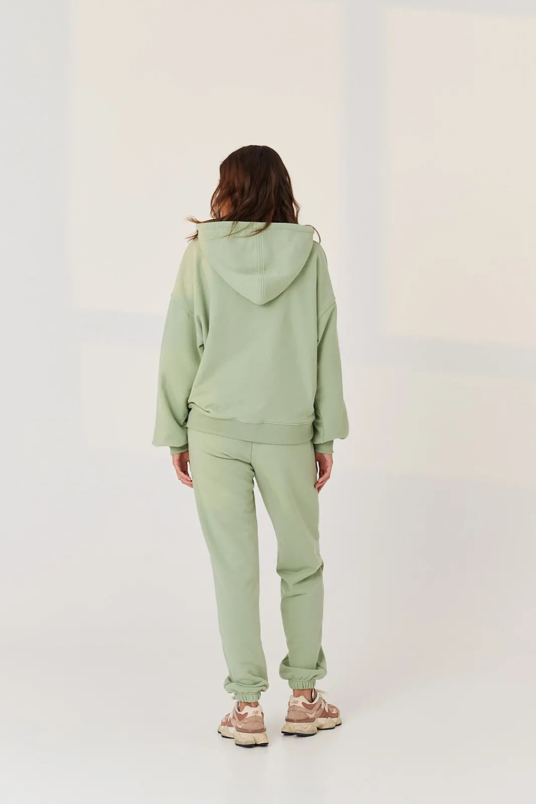 TALYA Bluzy|Bluzy^Bluza Boyfriend Hoodie pistachio ice cream