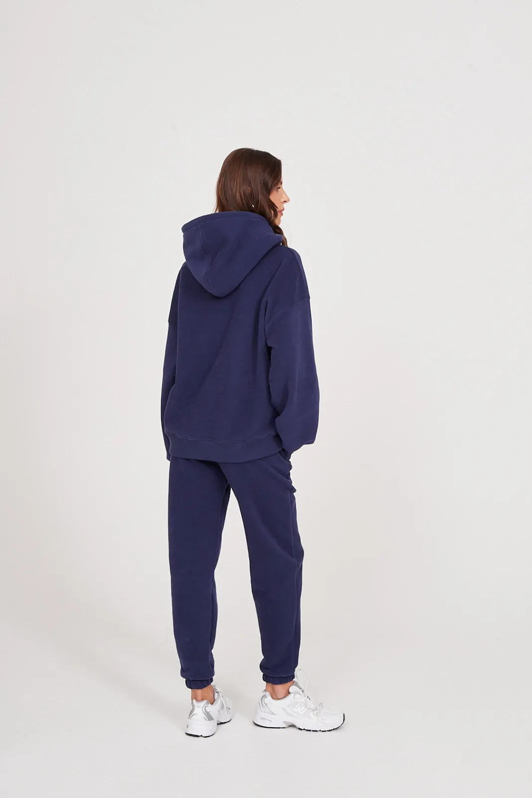 TALYA Bluzy|Bluzy^Bluza Boyfriend Hoodie royal navy