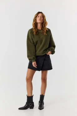 TALYA Bluzy|Bluzy^Bluza Boyfriend khaki