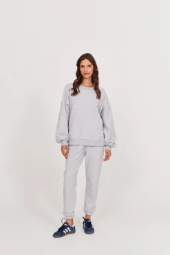 TALYA Bluzy|Bluzy^Bluza Boyfriend light grey melange