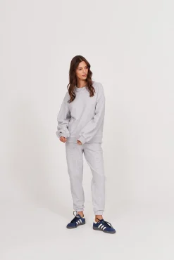 TALYA Bluzy|Bluzy^Bluza Boyfriend light grey melange