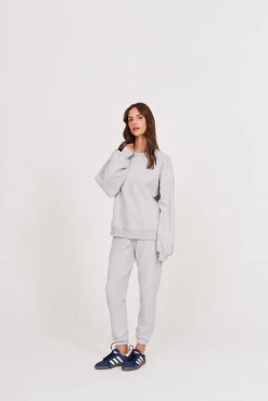 TALYA Bluzy|Bluzy^Bluza Boyfriend light grey melange