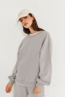 TALYA Bluzy|Bluzy^Bluza Boyfriend light grey