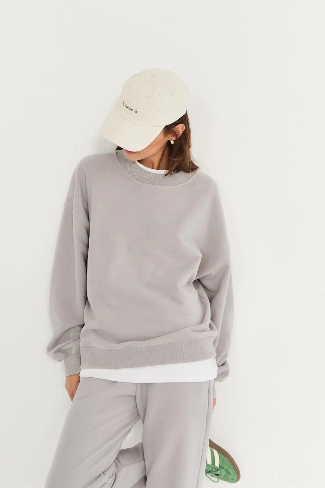 TALYA Bluzy|Bluzy^Bluza Boyfriend light grey