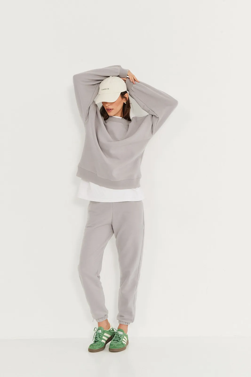 TALYA Bluzy|Bluzy^Bluza Boyfriend light grey