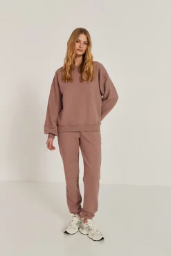 TALYA Bluzy|Bluzy^Bluza Boyfriend mocca mousse