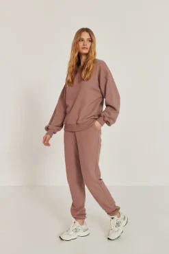 TALYA Bluzy|Bluzy^Bluza Boyfriend mocca mousse