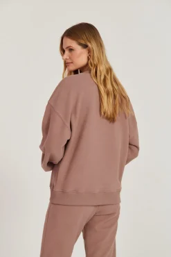TALYA Bluzy|Bluzy^Bluza Boyfriend mocca mousse
