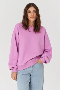 TALYA Bluzy|Bluzy^Bluza Boyfriend pink berry
