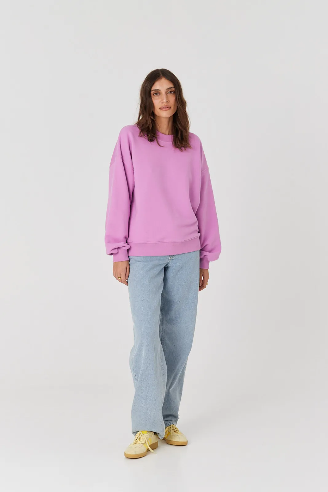 TALYA Bluzy|Bluzy^Bluza Boyfriend pink berry