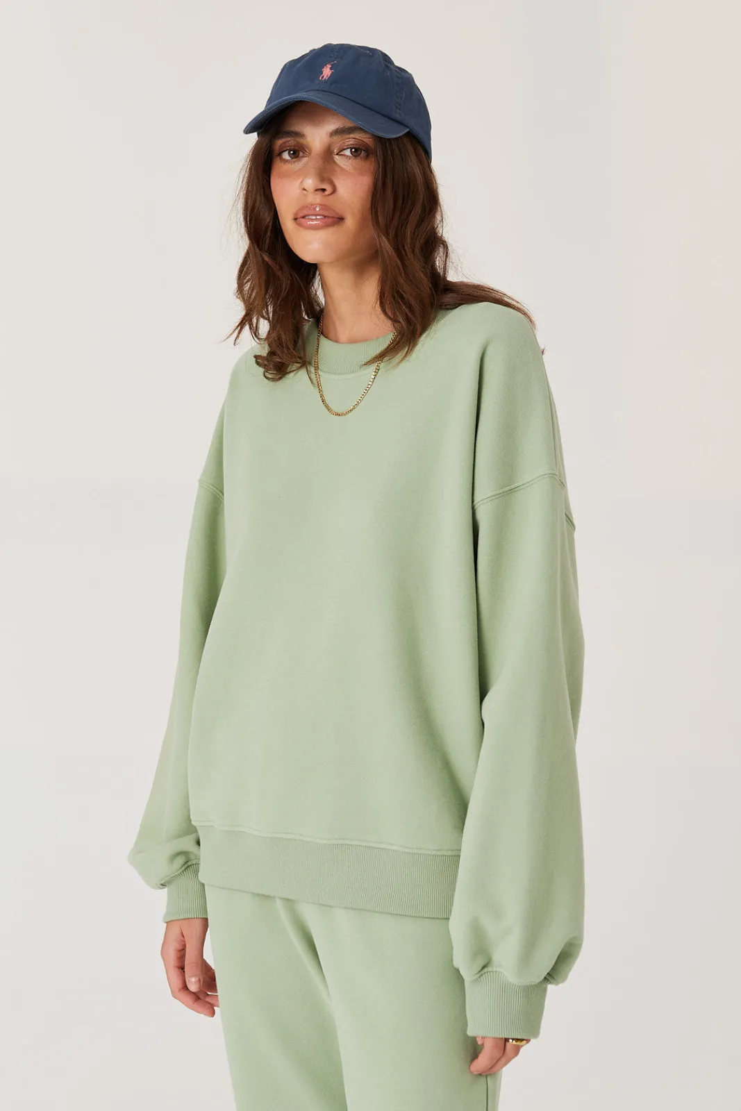 TALYA Bluzy|Bluzy^Bluza Boyfriend pistachio ice cream