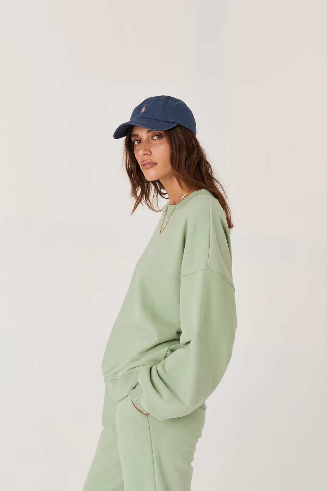 TALYA Bluzy|Bluzy^Bluza Boyfriend pistachio ice cream