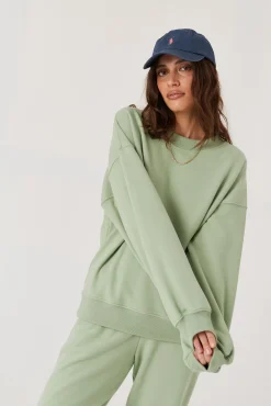 TALYA Bluzy|Bluzy^Bluza Boyfriend pistachio ice cream