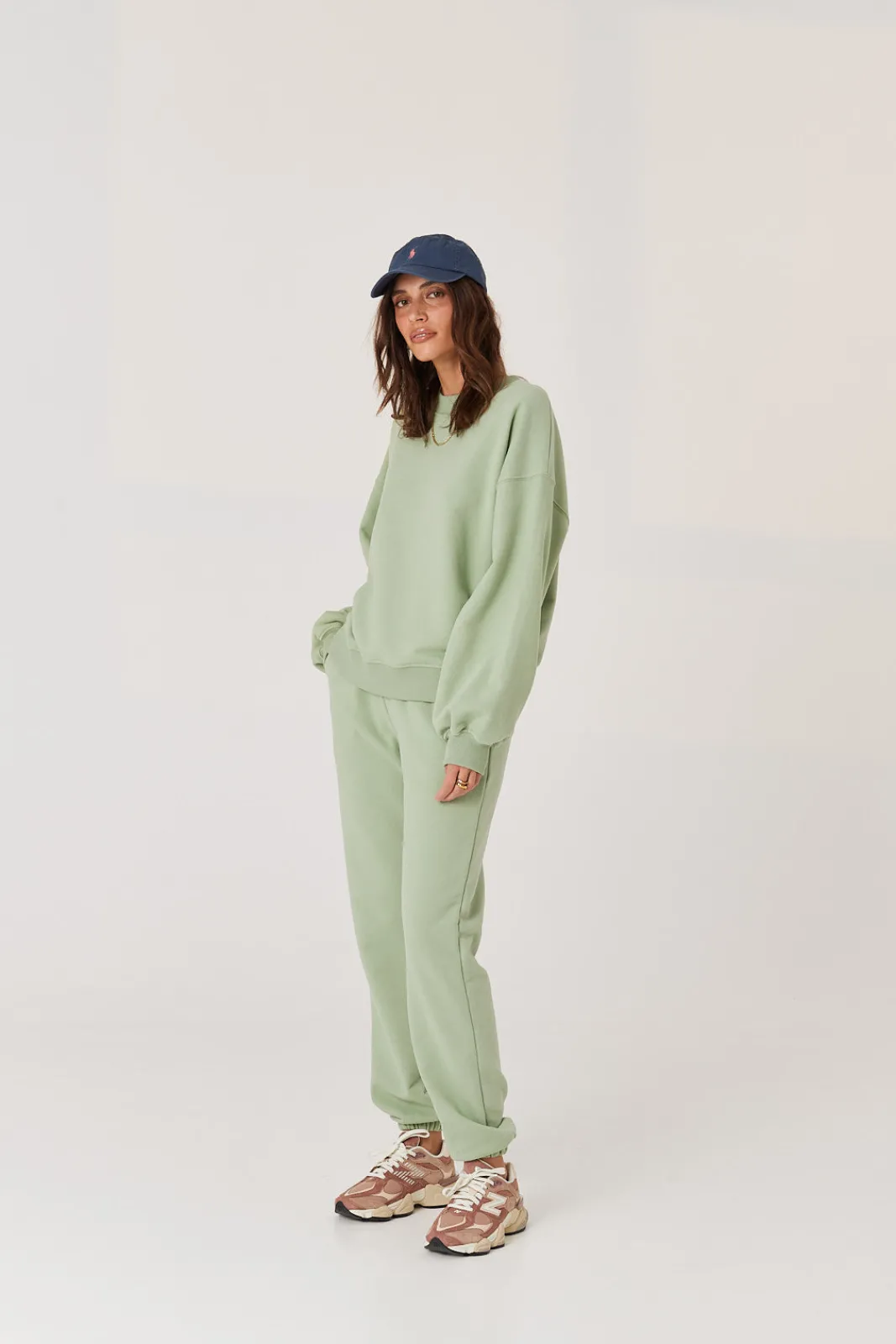 TALYA Bluzy|Bluzy^Bluza Boyfriend pistachio ice cream