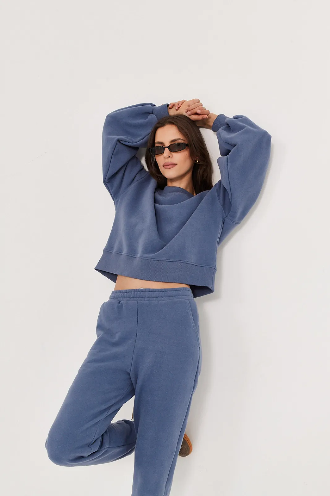 TALYA Bluzy|Bluzy^Bluza Charlie denim