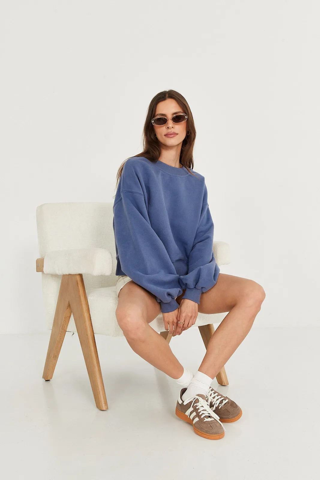 TALYA Bluzy|Bluzy^Bluza Charlie denim
