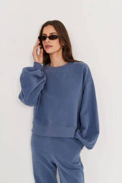 TALYA Bluzy|Bluzy^Bluza Charlie denim