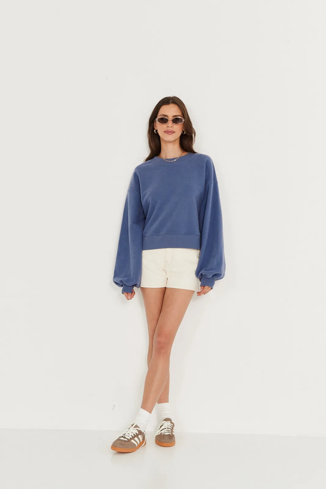 TALYA Bluzy|Bluzy^Bluza Charlie denim