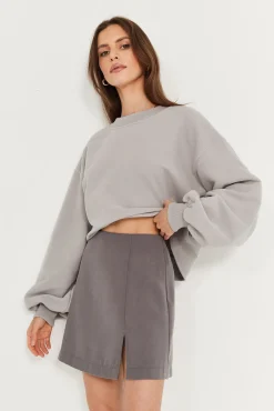 TALYA Bluzy|Bluzy^Bluza Charlie light grey