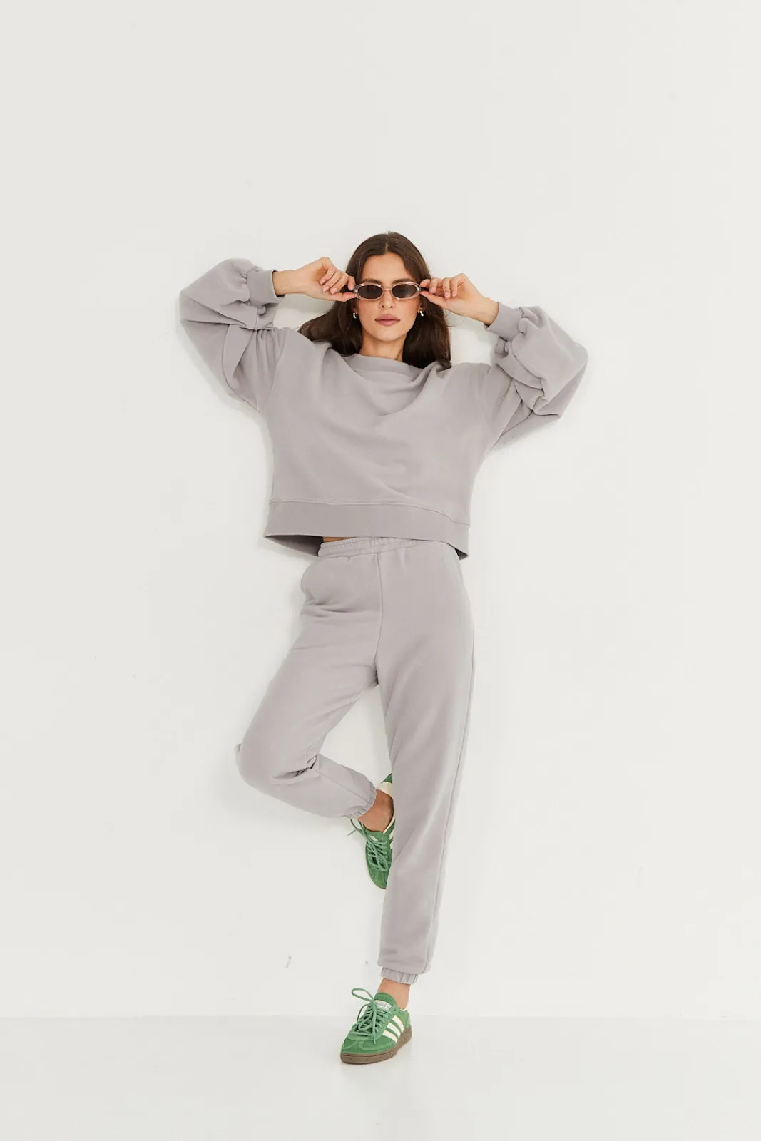 TALYA Bluzy|Bluzy^Bluza Charlie light grey