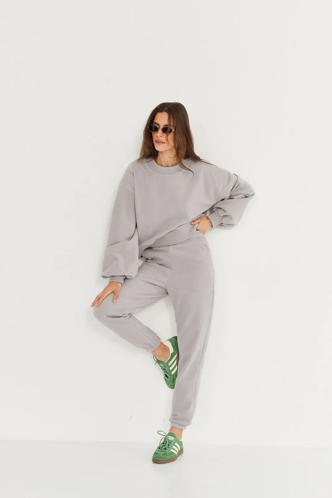 TALYA Bluzy|Bluzy^Bluza Charlie light grey