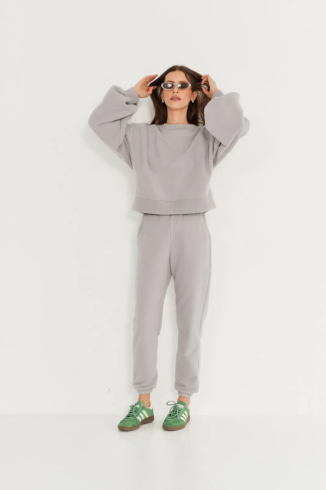 TALYA Bluzy|Bluzy^Bluza Charlie light grey