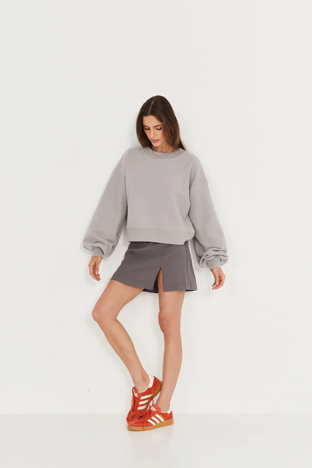 TALYA Bluzy|Bluzy^Bluza Charlie light grey