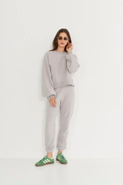 TALYA Bluzy|Bluzy^Bluza Charlie light grey
