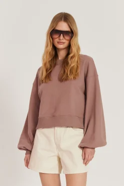 TALYA Bluzy|Bluzy^Bluza Charlie mocca mousse