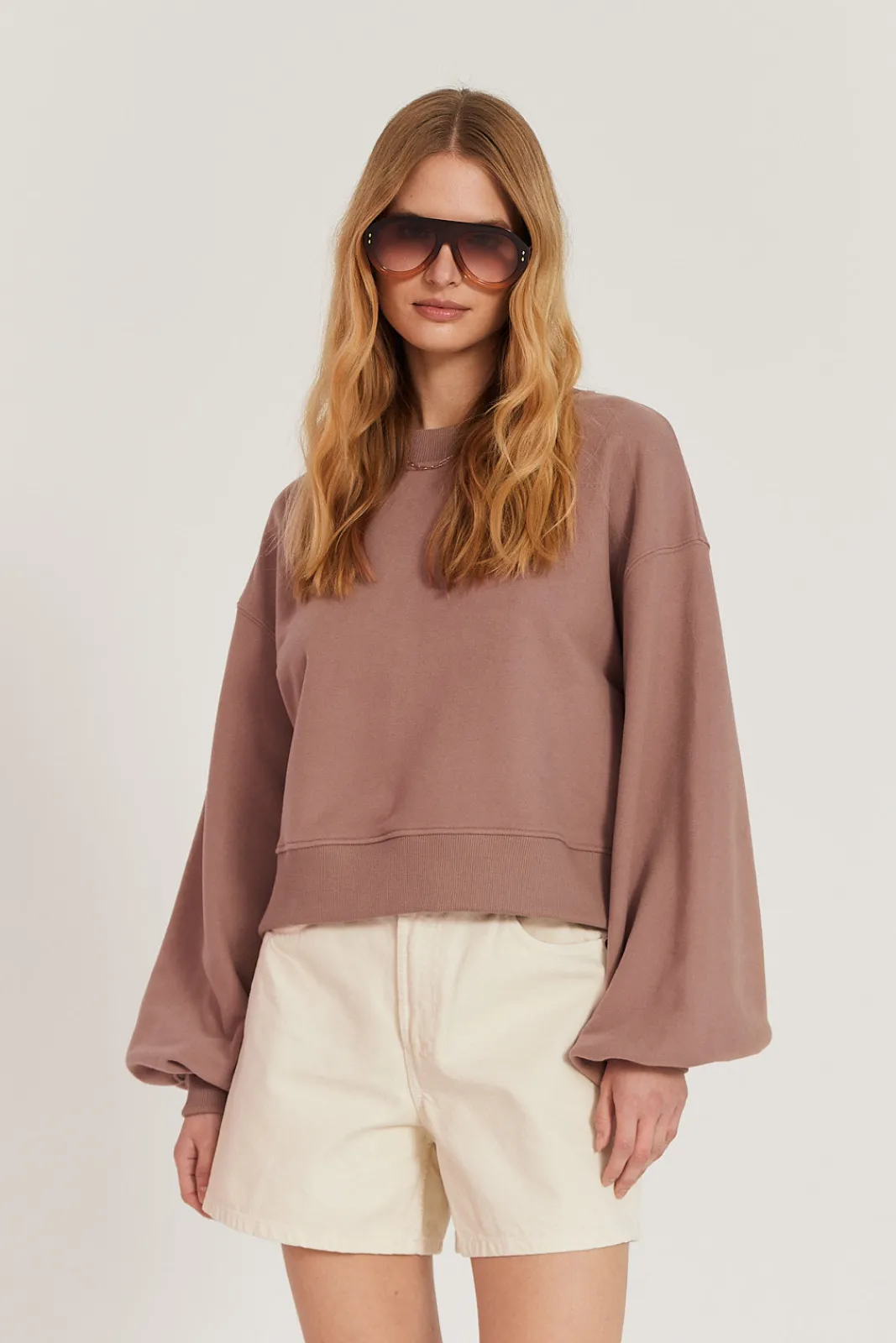 TALYA Bluzy|Bluzy^Bluza Charlie mocca mousse