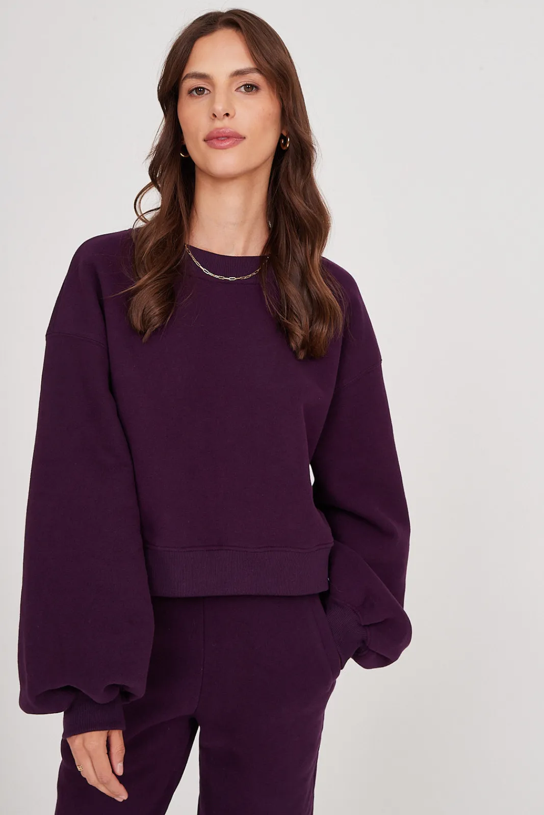 TALYA Bluzy^Bluza Charlie plum